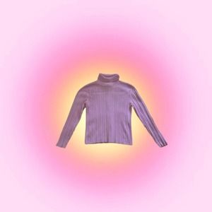 Talbots Turtleneck Lilac Purple/Tops, Size SP